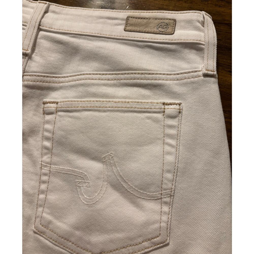 Adriano Goldschmied AG Jeans Women’s 28 Skirt Vera Mini White Denim - Picture 3 of 9